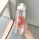 1pc-Summer Sports Water Cup, Large Capacity Portable Plastic Cup, High Temperature
