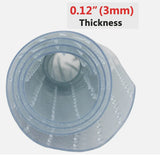 Transparent Wheelchair Cushion  Scratch Resistance Convex Nail Bottom Slippery Office Rolling Chair Mat