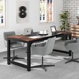 Tribesigns Modern Computer Desk Large Office Desk Computer Table Study Writing Desk