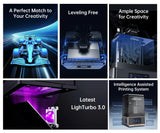 ANYCUBIC Photon Mono M7 Mono MSLA 3D Printer High Speed Resin Photocuring 14K 3D Printer 10'' LCD Printing Size 223*230*126mm