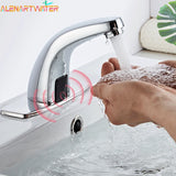 Sink Faucets Water Tap Automatic Infrared Sensor Faucet Deck Mount Smart Touch Fre