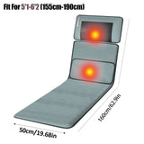 Full Body Massage Mat, Lightweight Electric Vibrating Mat for Back Neck Hip