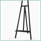 A-Frame Wooden Display Easel - Adjustable Lyre Beechwood Studio Easel