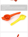 Home Manual Lemon Squeezer Aluminum Alloy Hand Pressed Orange Fruit Juicer