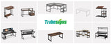 Tribesigns Modern Computer Desk 70.8 inch Large Executive Office Desk Study Writing Desk Workstation Computer Table