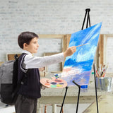 63" Portable Metal Easel Stand, 20 Pack Foldable Display Easels for Signs