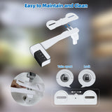 Hibbent Bidet Attachment for Toilet, Non-Electric Dual Nozzle for Frontal & Rear Wash, Adjustable