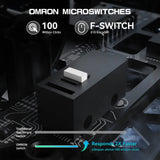 ATTACK SHARK R5 Ultra 8K Carbon Fiber Wireless Gaming Mouse with 42000 DPI-PAW3950 MAX Sensor