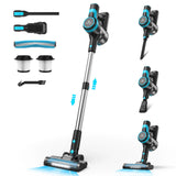 TASVAC 28KPa Cordless Vacuum Cleaner Powerful Suction 6-in-1 Lightweight