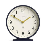 Modern Classic Round Mantel Clock Contemporary Style for Mantel Desk