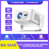 400ANSI WiFi6 Projector Support 8K Full HD Home Outdoor Cinema HY300