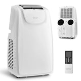 12,000 BTU Dual Hose Portable Air Conditioner 3-in-1 AC Unit w/ Remote