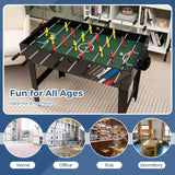 4 in 1 49' Combo Game Table with Foosball Table, Pool Billiards, Air Hockey