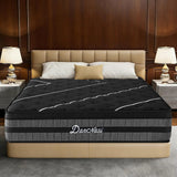12 Inch Queen Mattress Luxury Hybrid 7-Zones Pocket Springs & Cooling Gel