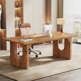 Modern Executive Desk, 70.9" Large Office Computer Desk