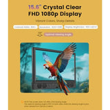 15.6 Inch Full HD 1080p Compact Flat Screen Smart TV with Wi/Fi, Bluetooth