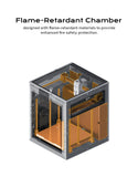 QIDI Q2 FDM 3D Printer Upgrade AI Camera Enclosed 65℃ Heated Chamber Ultra