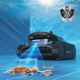 Cordless Robot Pool Cleaner WYBOT M2 Visual for Big Swimming Pools