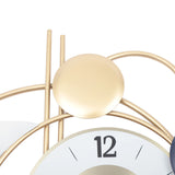 Large Modern Metal Wall Clocks with Swing Pendulum for Kitchen, Living Room