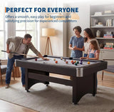 Garvee 2-in-1 Multi-Game Combination Table 6 FT, Billiard Pool Table