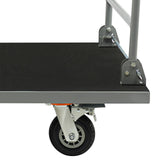 2500 LBS Dolly Cart Heavy Duty Push Cart Extra Large Platform Truck Cart Dolly with Capacity