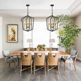 4 Light Luxury Chandeliers Farmhouse Industrial Pendant Lighting Classic Lantern