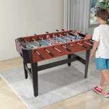 Foosball Table Football Game 47x24in Indoor Entertainment for Kids Adults