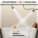 Tandem Shower Head For Couples, Dual Shower Head, High Pressure Double Shower Heads