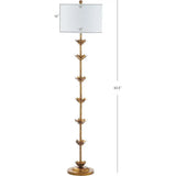 LL4003A Lighting Collection Ln Lea 63.5 Antique Gold Floor Lamp, Metal