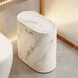 1pc Trash Can - 3.7 Gallon Dual Barrel, Odor Resistant, Easy To Clean, Rust Resistant, Ideal For Bathrooms, Kitchens
