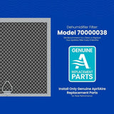 E050 Dehumidifier – Compact, 50 PPD for Crawl Spaces, Attics, Garages