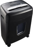 Micro Cut Paper Shredder, 8 Sheet Capacity, CD & Credit Card Shredder with Pull Out Bin