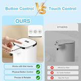 Automatic Soap Dispenser Touchless, USB Rechargeable with 9-Level Adjustable, 13.5oz