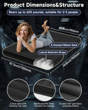 Air Mattress, 2026 Upgraded Inflatable Camping Airbed for Back Trunk
