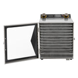 110V 800W Food Dehydrator Machine,12-Tier Visible Food Dryer,Stainless Steel