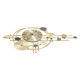 Wall Clock Modern Decorative Art Clock Silent Wall Clock Iron Wall Decoration