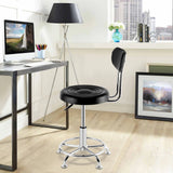 Stool Salon Chair with 360-degree Swivel Seat Heavy Duty Hydraulic Height Adjustable High Barber