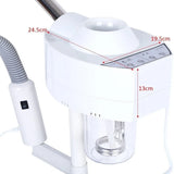 2 in 1 Facial Steamer Ionic Ozone Facial Steamer on Wheels with 5X Magnifying Lamp Hot Mist