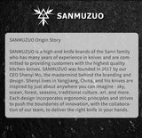 SANMUZUO 8 Inch Damascus Steel Carving Knife -  YAO Series - Razor-Sharp Meat Cutting Knife