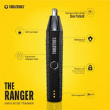 The Ranger Electric Nose Ear Hair Trimmer for Men Wet Dry Nose Clippers with Stainless Steel Blades Waterproof