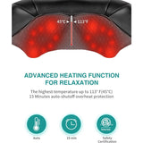 Cordless Neck and Back Massager with Heat for Deep Tissue Relief: Electric