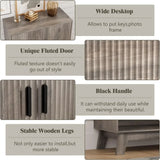 5 Tier Shoe Cabinet Storage for Entryway w/ Doors, Freestanding Shoe Rack