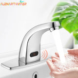 Sink Faucets Water Tap Automatic Infrared Sensor Faucet Deck Mount Smart Touch Fre