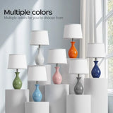 Table Lamp Set of 2, Classic Small Lamp Nightstand Lamp for Bedroom Living