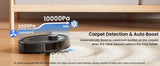 Lefant  Robot Vacuum Cleaner with Automatic Emptying M2S Pro for Pet Hair
