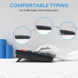 AKL680 Mechanical Keyboard, Wireless Keyboard, Color Match Ultra-Thin Gaming Keyboard