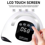 UV LED Nail Lamp, Nail Dryer For Gel Polish With  And Automatic Sensor 4 Timer Setting