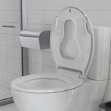 Elongated Toilet Seat with Quick-Release And Quick-Attach Plastic Toilet Seat with Soft Close