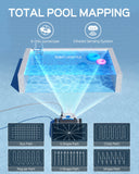 Pool Vacuum Cleaner with 18m Floating Cable Robot Swimming Pools