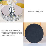 Candle Holders for Pillar Candle, Pillar Crystal Candle Holders for Wedding